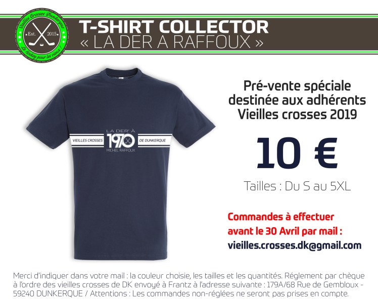 TSHIRTS COLLECTORS LA DER A RAFFOUX
